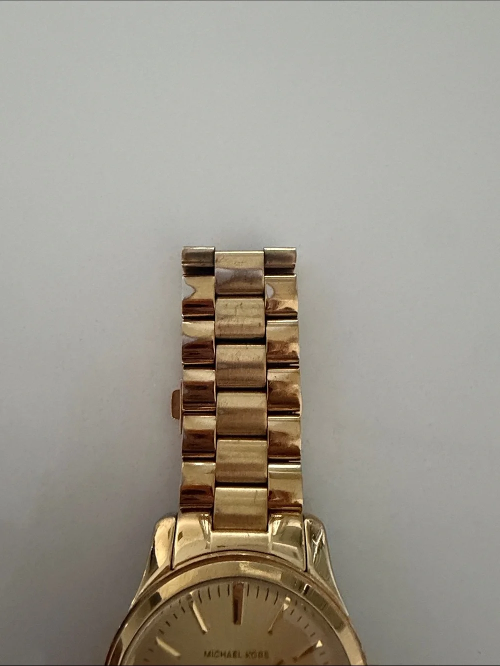 Michael Kors Gold Tone Bracelet Watch